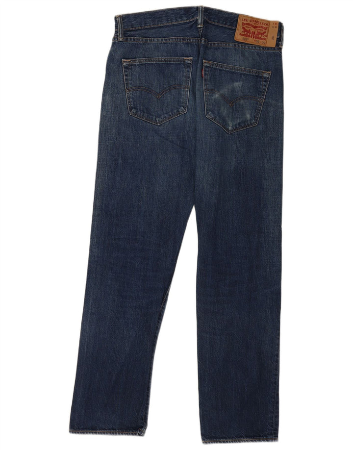 Męskie jeansy Levi's 501 Straight W32 L30 Niebieskie
