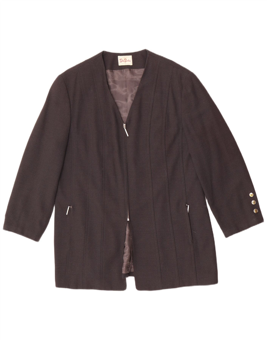 Damska marynarka Betty Barclay UK 18 XL Szara wiskoza