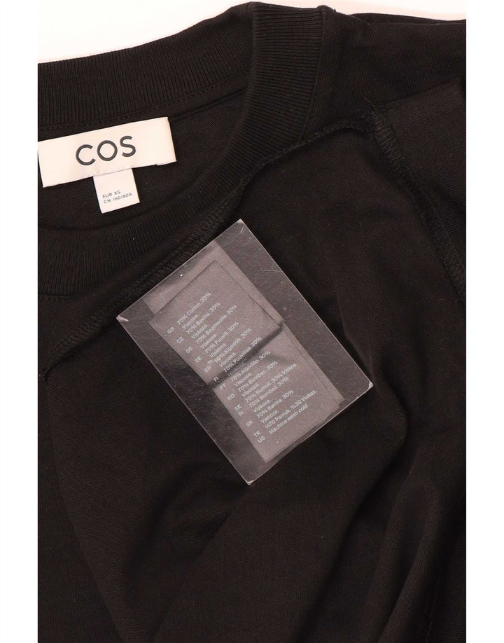 Cos Męski T-shirt Top XS Czarny