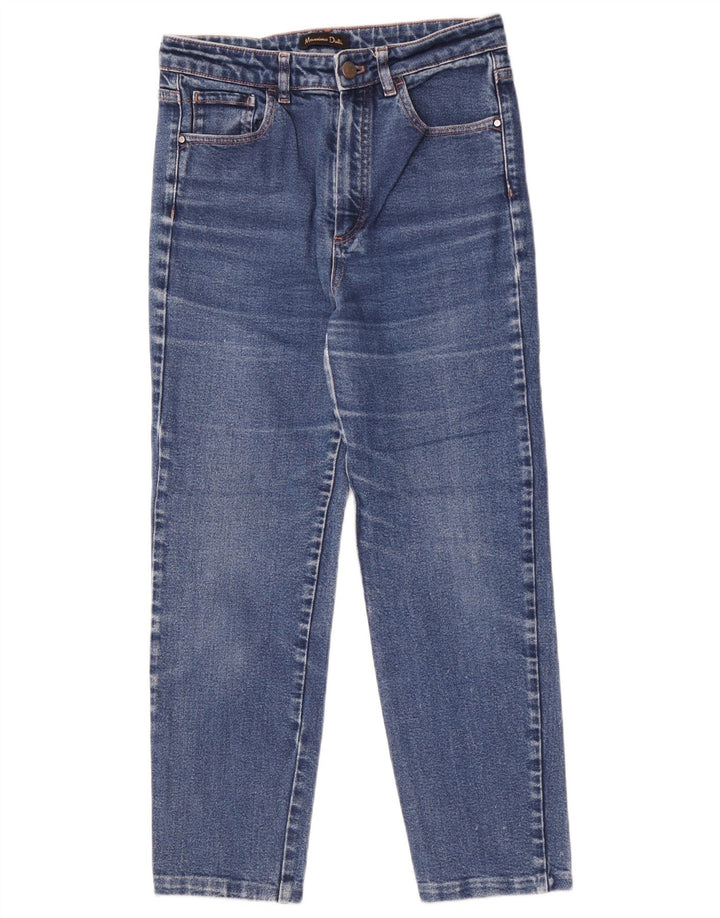 Damskie jeansy Massimo Dutti z wysokim stanem, EU 40, średnie W30 L26, niebieskie