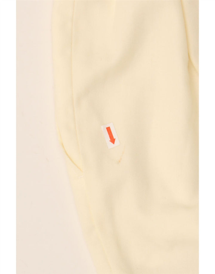 Damskie spodenki chino VINTAGE W26 małe w kolorze złamanej bieli