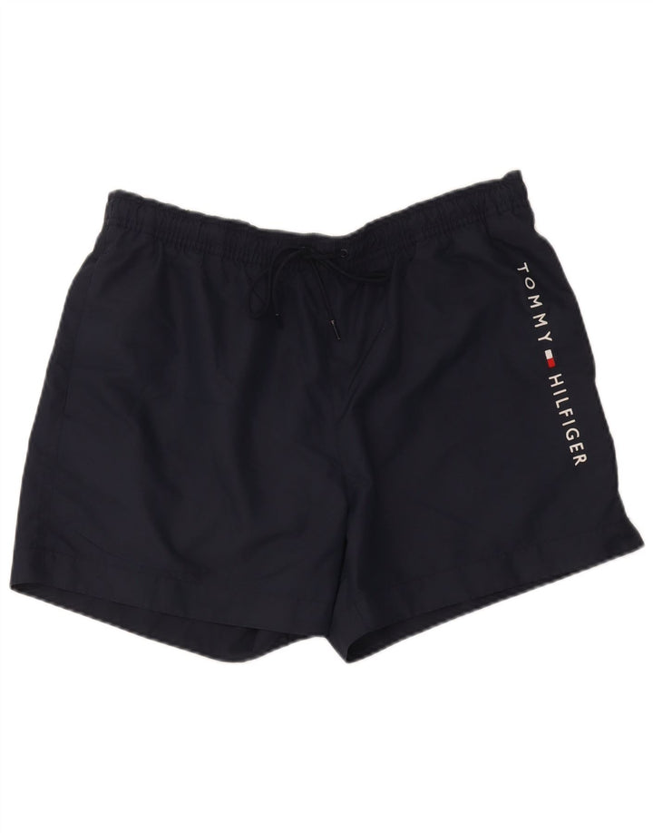 Męskie spodenki kąpielowe Tommy Hilfiger Graphic XL granatowe