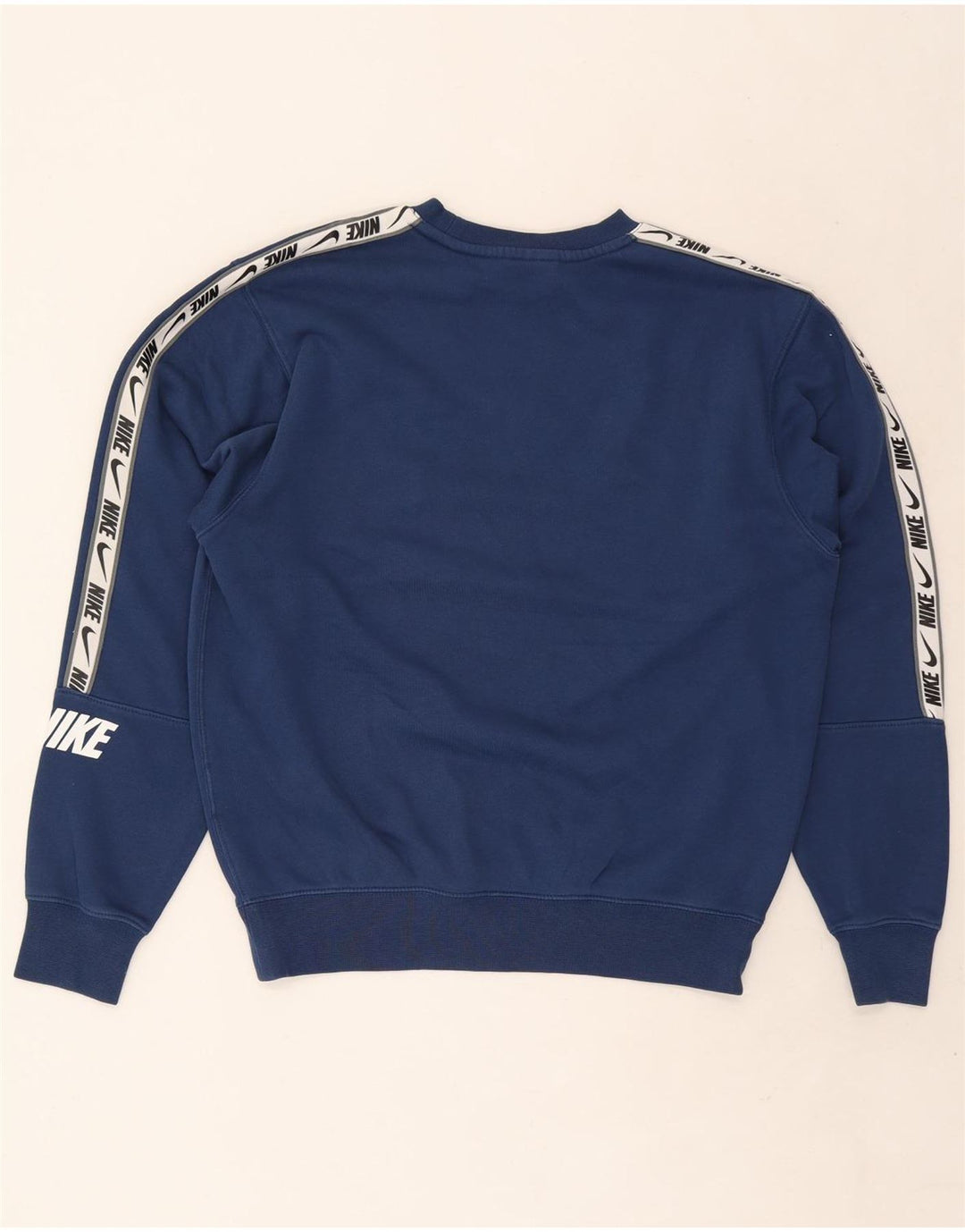 Nike Mens Loose Fit Graphic Standard Sweatshirt Jumper Small Navy Blue