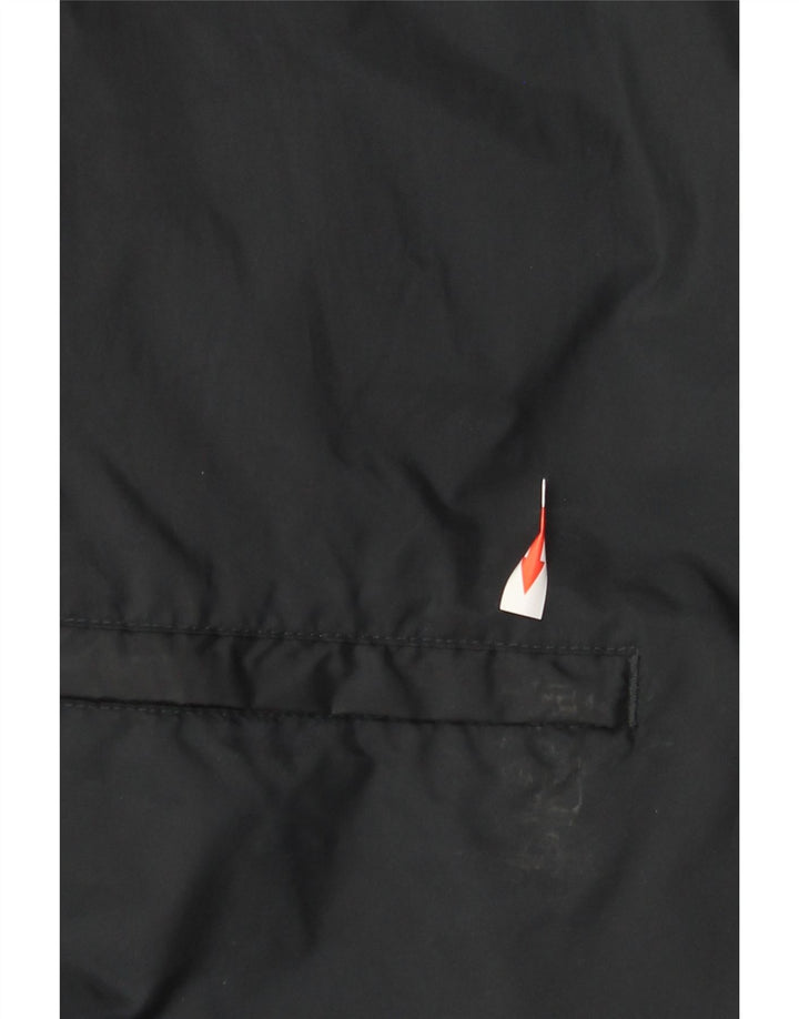 Męska kurtka przeciwdeszczowa z kapturem Champion UK 42 XL, czarna, poliamidowa