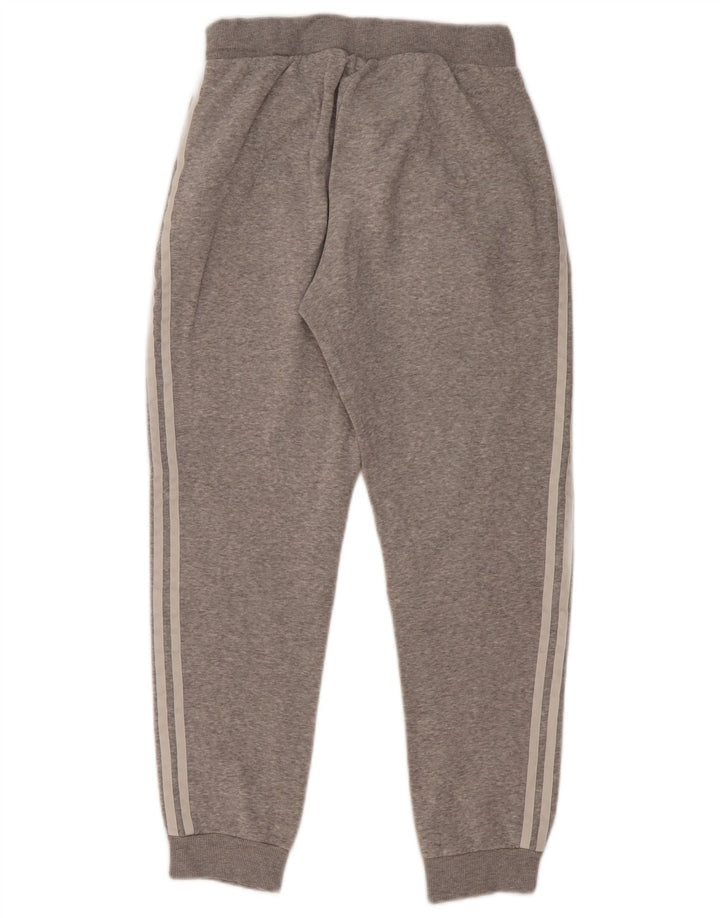 Damskie spodnie dresowe ADIDAS Joggers UK 12 Średnioszare bawełniane