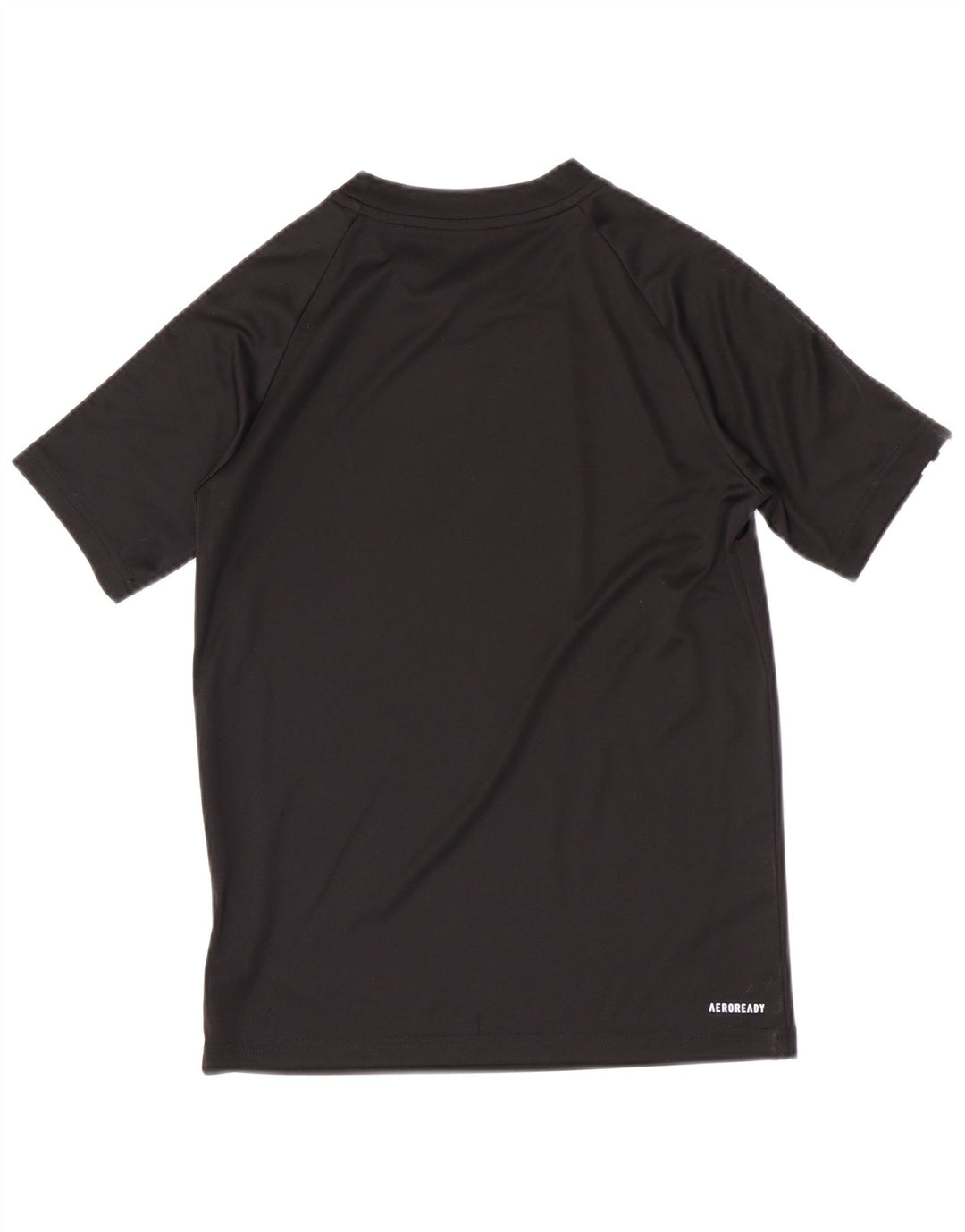 Adidas Chłopięcy Aeroready Regular T-Shirt Top 11-12 lat Czarny Poliester