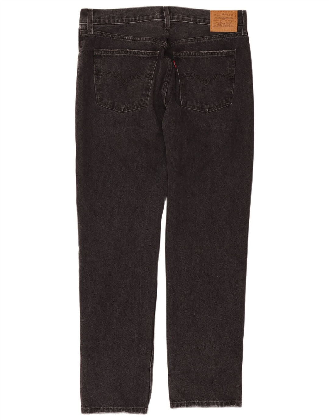 Damskie dżinsy Levi's Middy Straight W31 L31 Szara bawełna