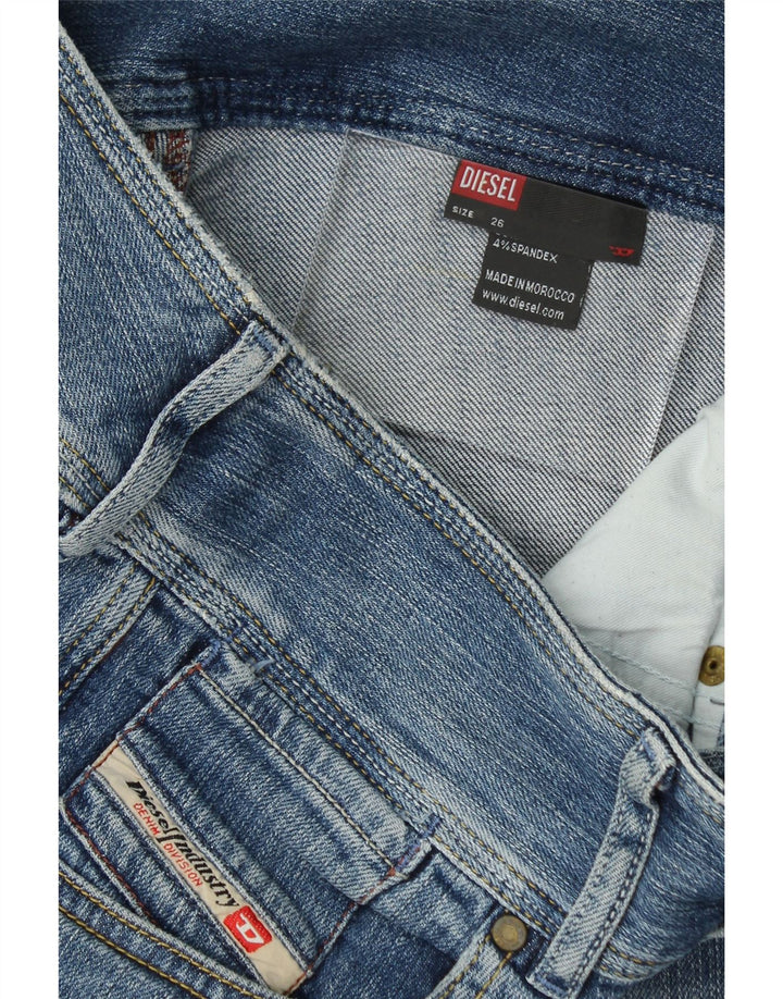 DIESEL Womens Denim Shorts W26 Small Blue Cotton Vintage Diesel and Second-Hand Diesel from Messina Hembry 