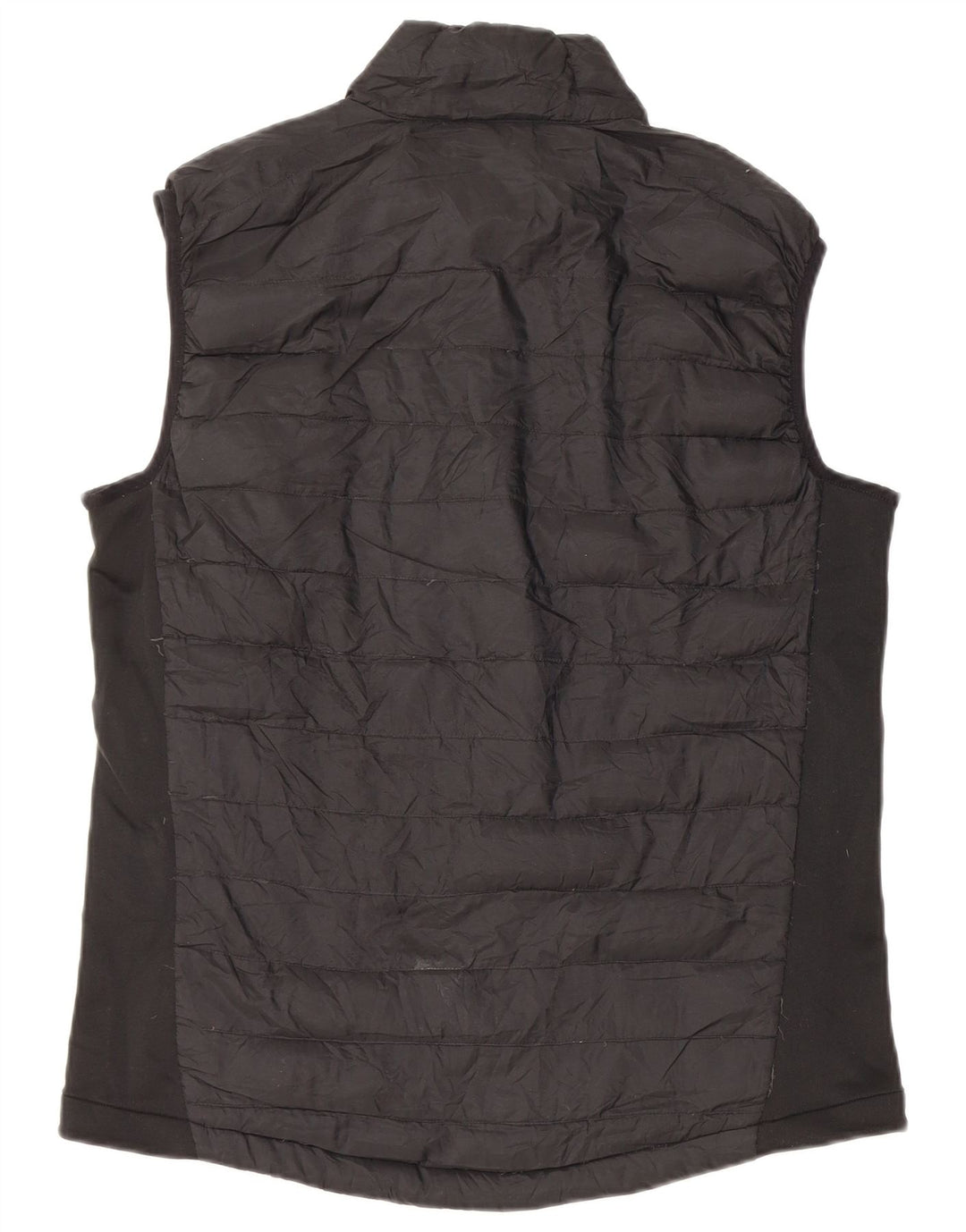 Męska wyściełana kamizelka Jack Wolfskin UK 34 XS, czarny poliester