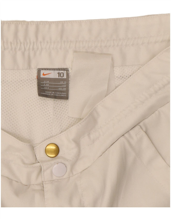 Damskie spodenki chino Nike UK 10 małe W27 białe