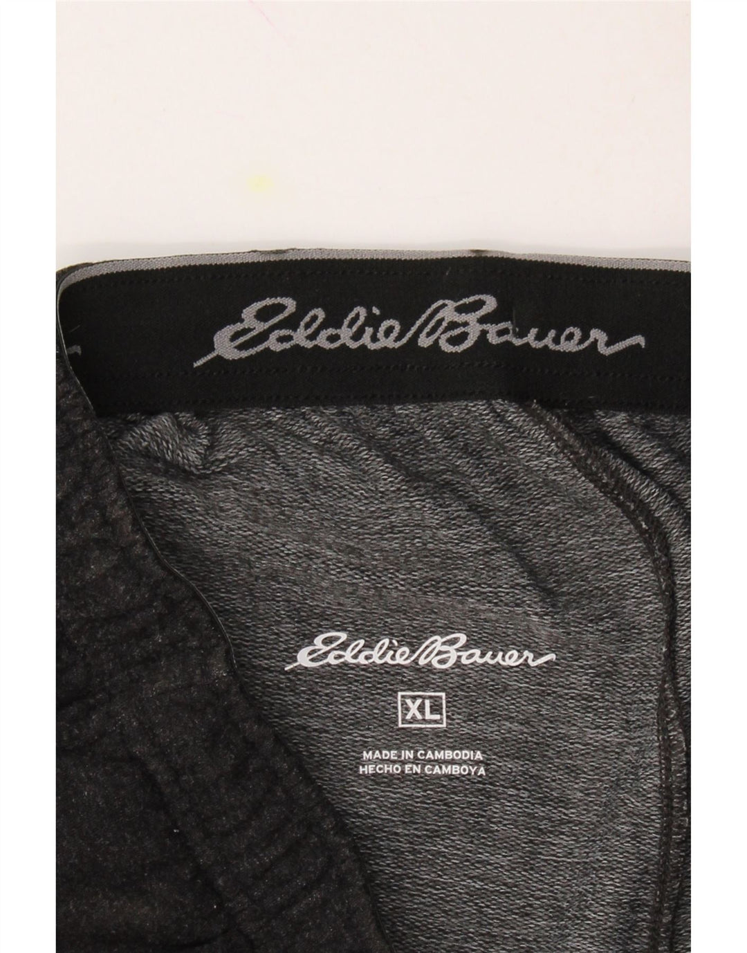 EDDIE BAUER Mens Tracksuit Trousers XL  Grey Polyester Vintage Eddie Bauer and Second-Hand Eddie Bauer from Messina Hembry 