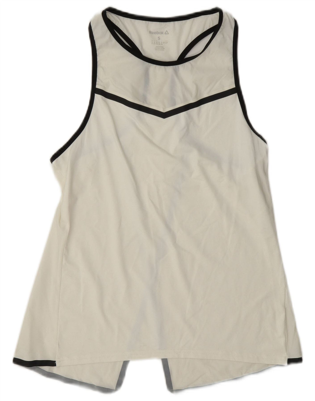 Damska kamizelka graficzna Reebok Top UK 8/10 Small White