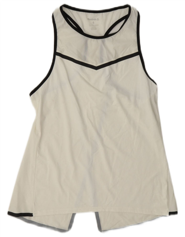 Damska kamizelka graficzna Reebok Top UK 8/10 Small White