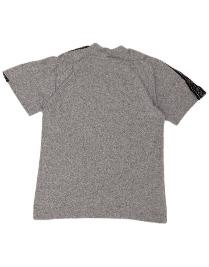 Męski T-shirt Champion z grafiką, mały, niebieski nakrapiany