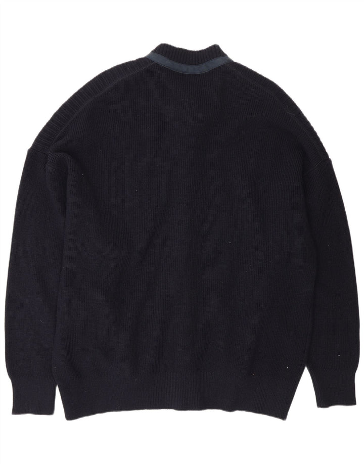 Il Granchio Męski sweter rozpinany XL granatowy