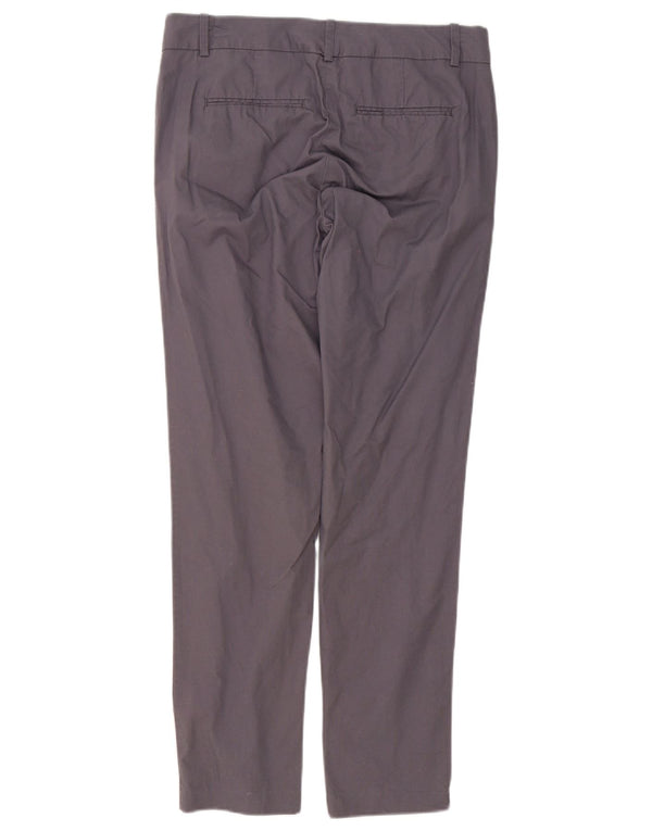 Damskie spodnie typu chino Warehouse UK 10 Small W30 L30 Szara bawełna