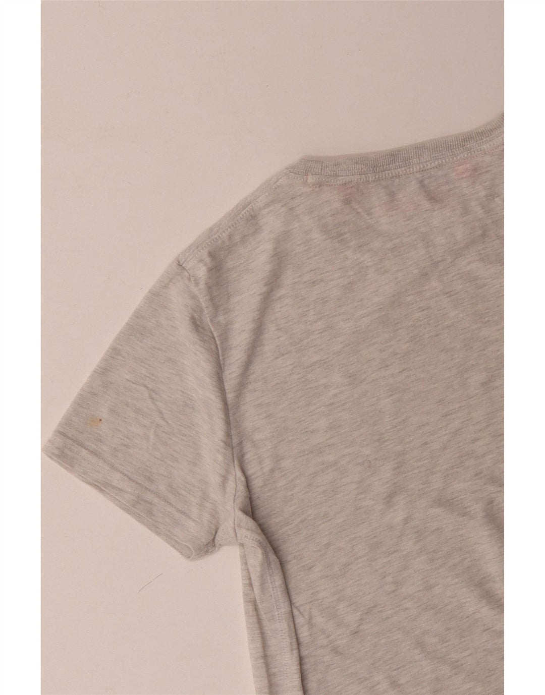 Męski T-shirt Superdry z grafiką, duży, szary, bawełniany w cętki