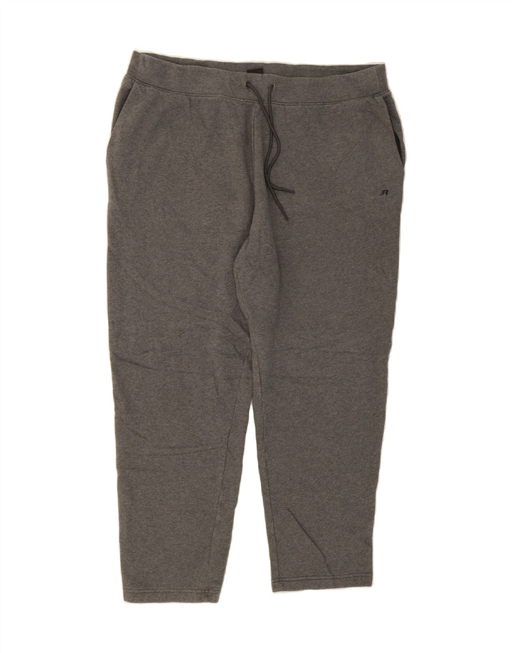 RUSSELL ATHLETIC Mens Tracksuit Trousers 2XL  Grey Cotton Vintage Russell Athletic and Second-Hand Russell Athletic from Messina Hembry 