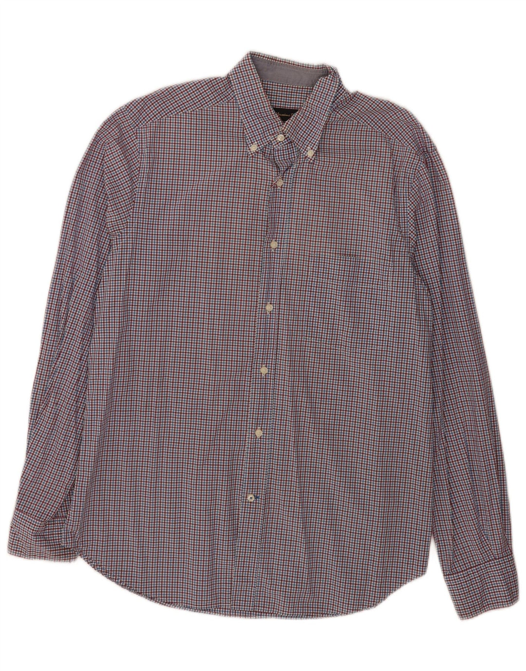 Koszula męska Massimo Dutti w dużą niebieską kratkę