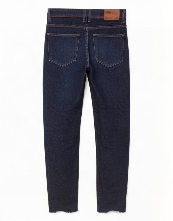 Męskie jeansy obcisłe Zara EU 38 Small W30 L25 Granatowa bawełna