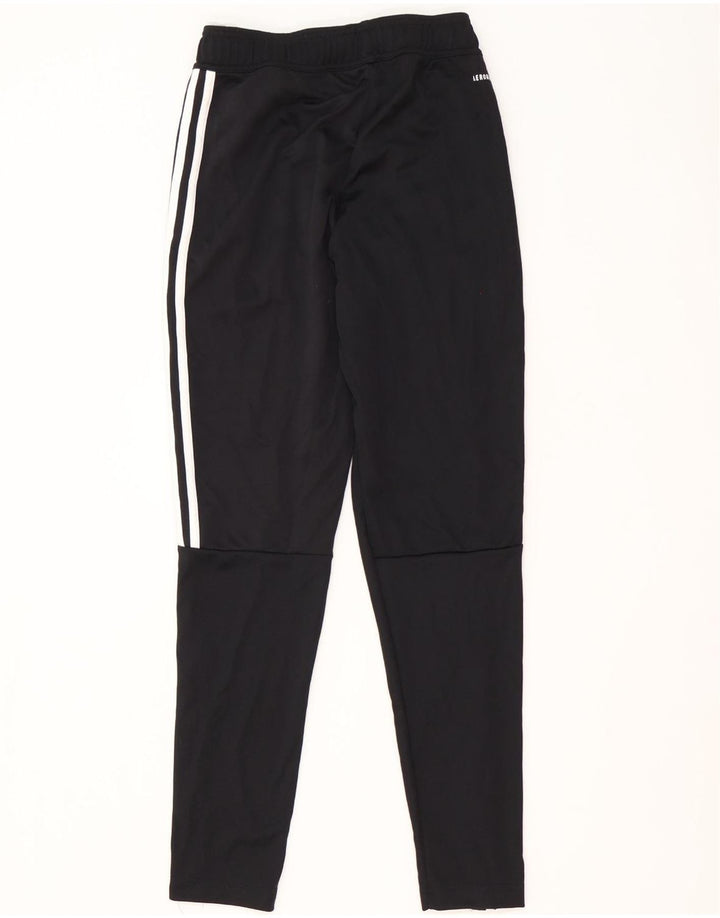 Męskie spodnie dresowe Adidas Aeroready, małe, czarne, poliestrowe