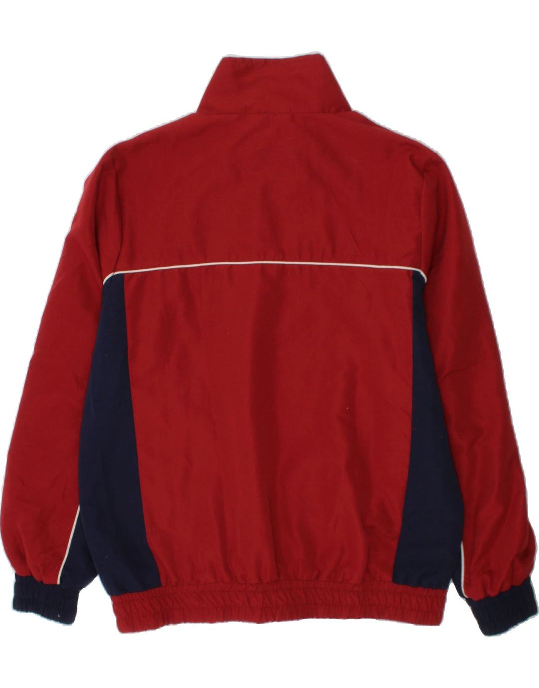 KAPPA Boys Tracksuit Top Jacket 11-12 Years Red Colourblock Polyester Vintage Kappa and Second-Hand Kappa from Messina Hembry 