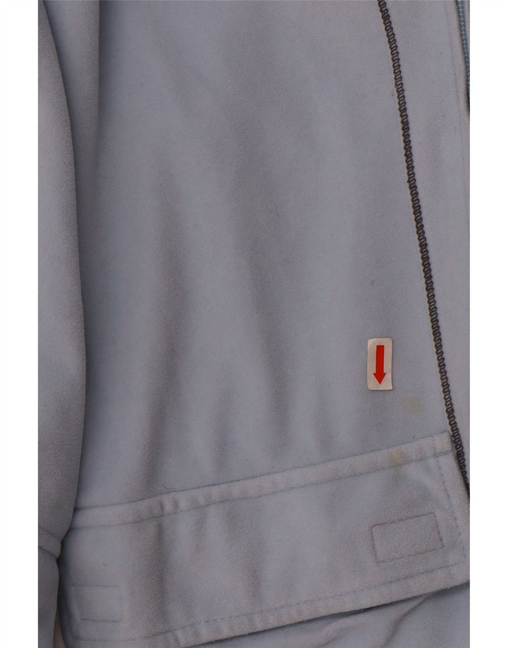 Męska kurtka dresowa Lotto, duża, niebieska, z blokami kolorów