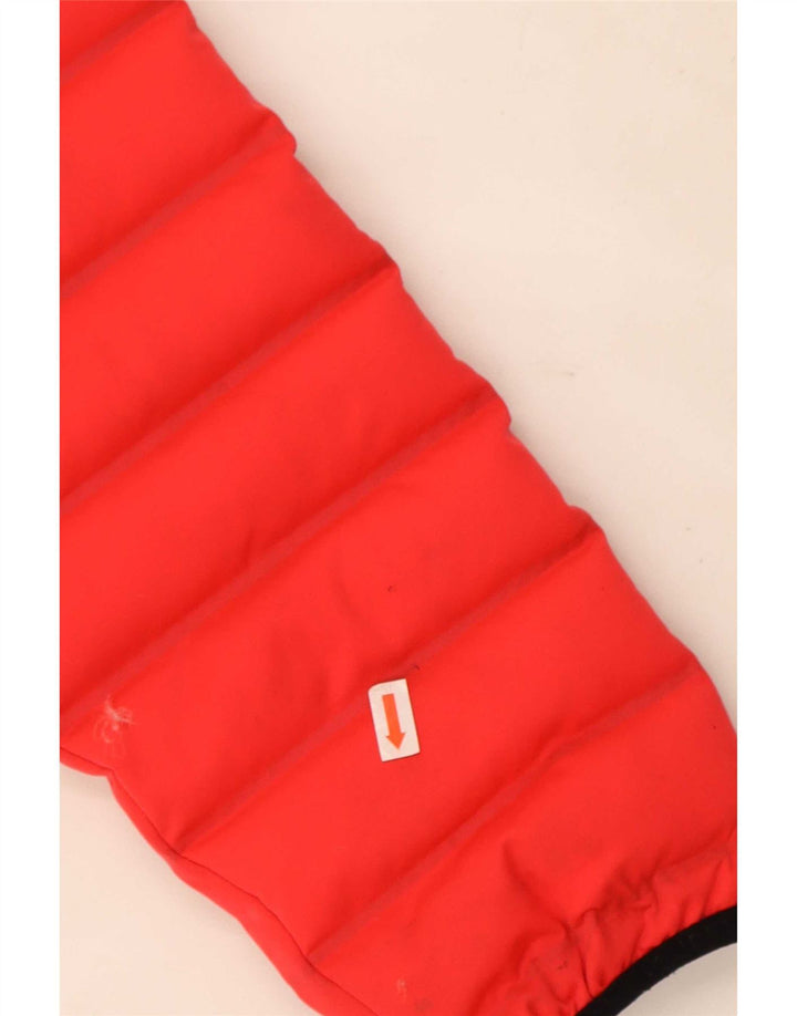 Damska wyściełana kurtka z kapturem Superdry UK 10, mała, czerwona, poliester