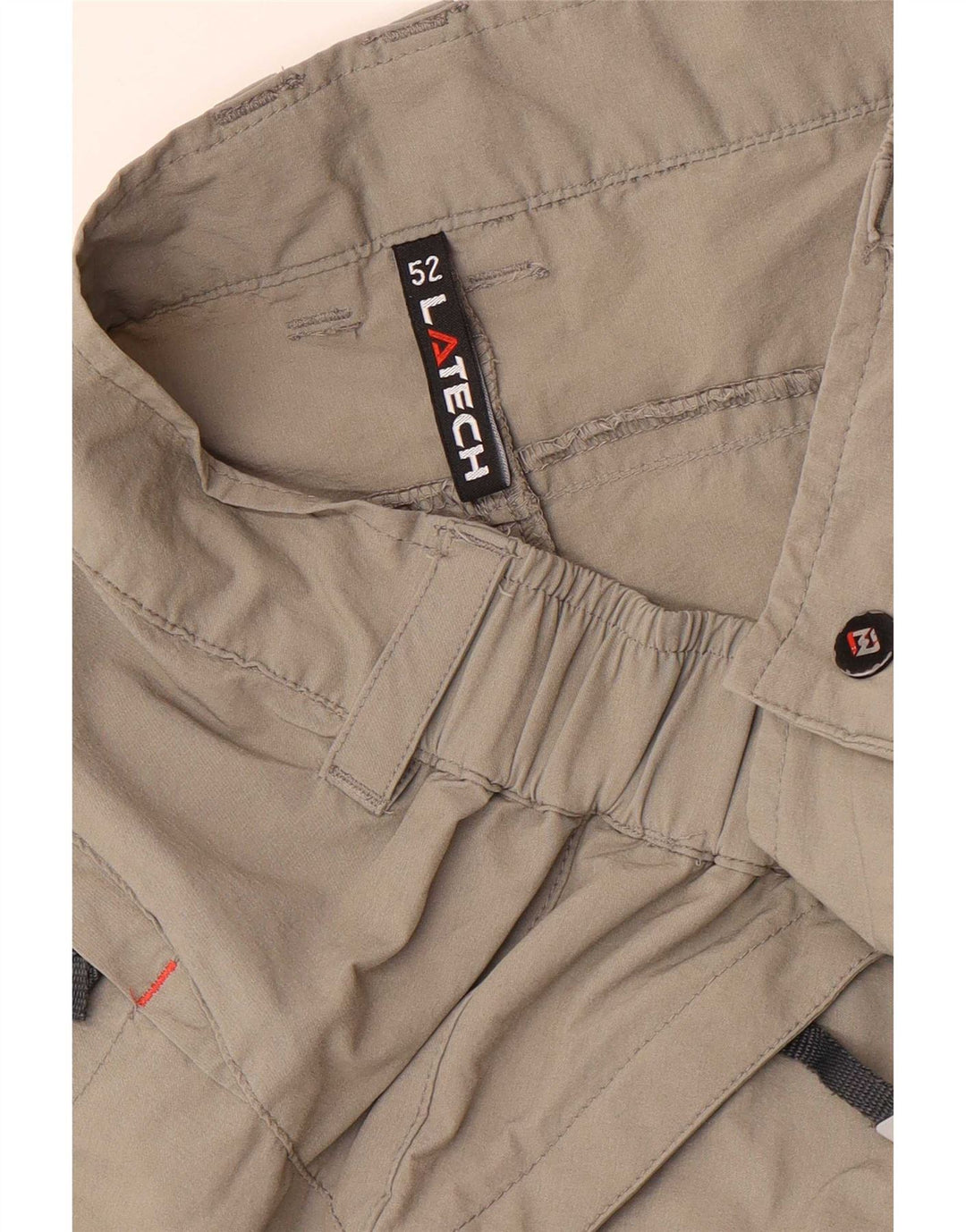 Męskie spodenki cargo w stylu vintage IT 52 XL W38 szare