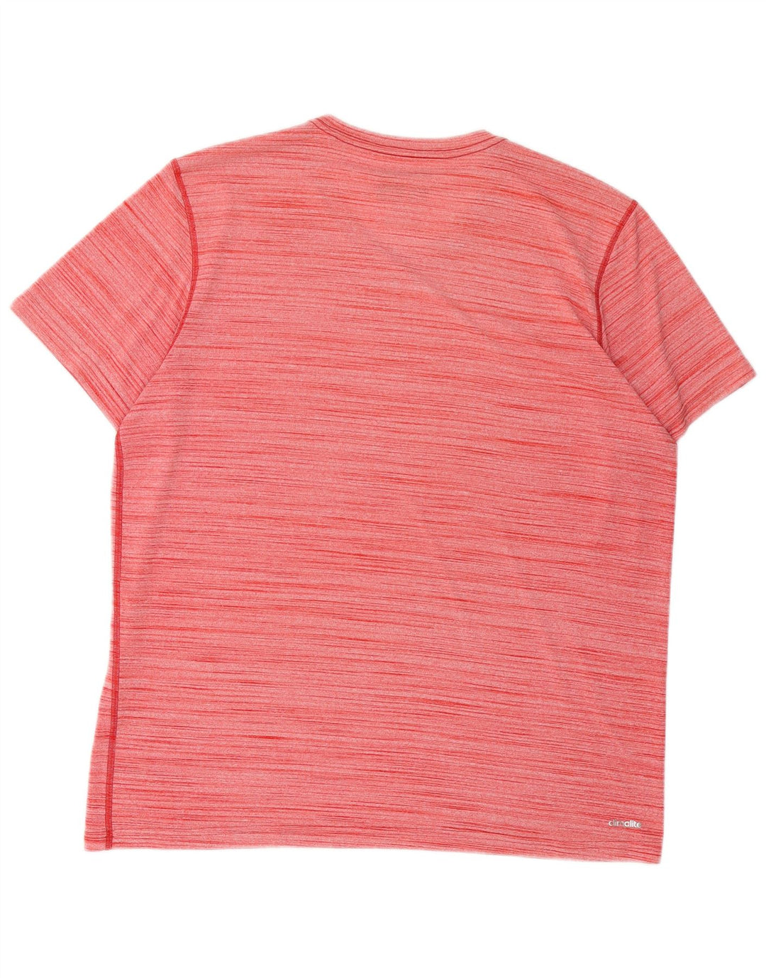 Adidas Męska koszulka Top XL z poliestru w czerwone paski