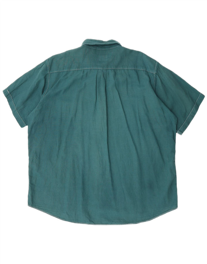 Męska koszula z krótkim rękawem Murphy & Nye 2XL w kolorze zielonym