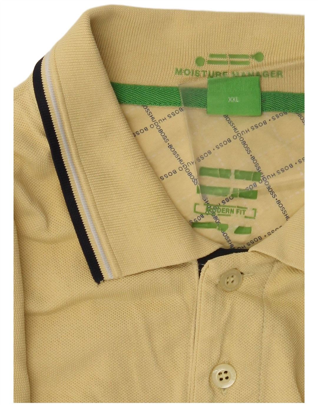 Męska koszulka polo HUGO BOSS 2XL żółta