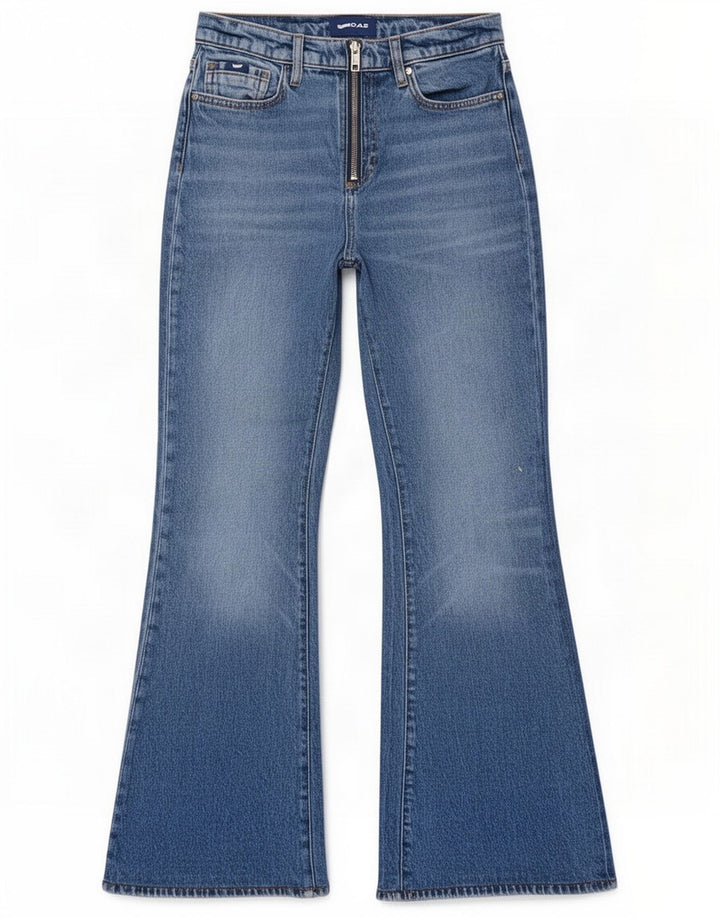 Damskie jeansy rozkloszowane Bootcut W26 L32 Niebieskie bawełniane