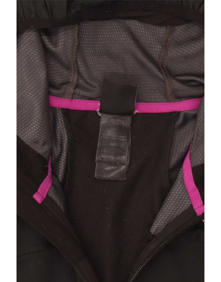 Damska kurtka dresowa The North Face UK 10, mała, czarna, z blokami kolorów