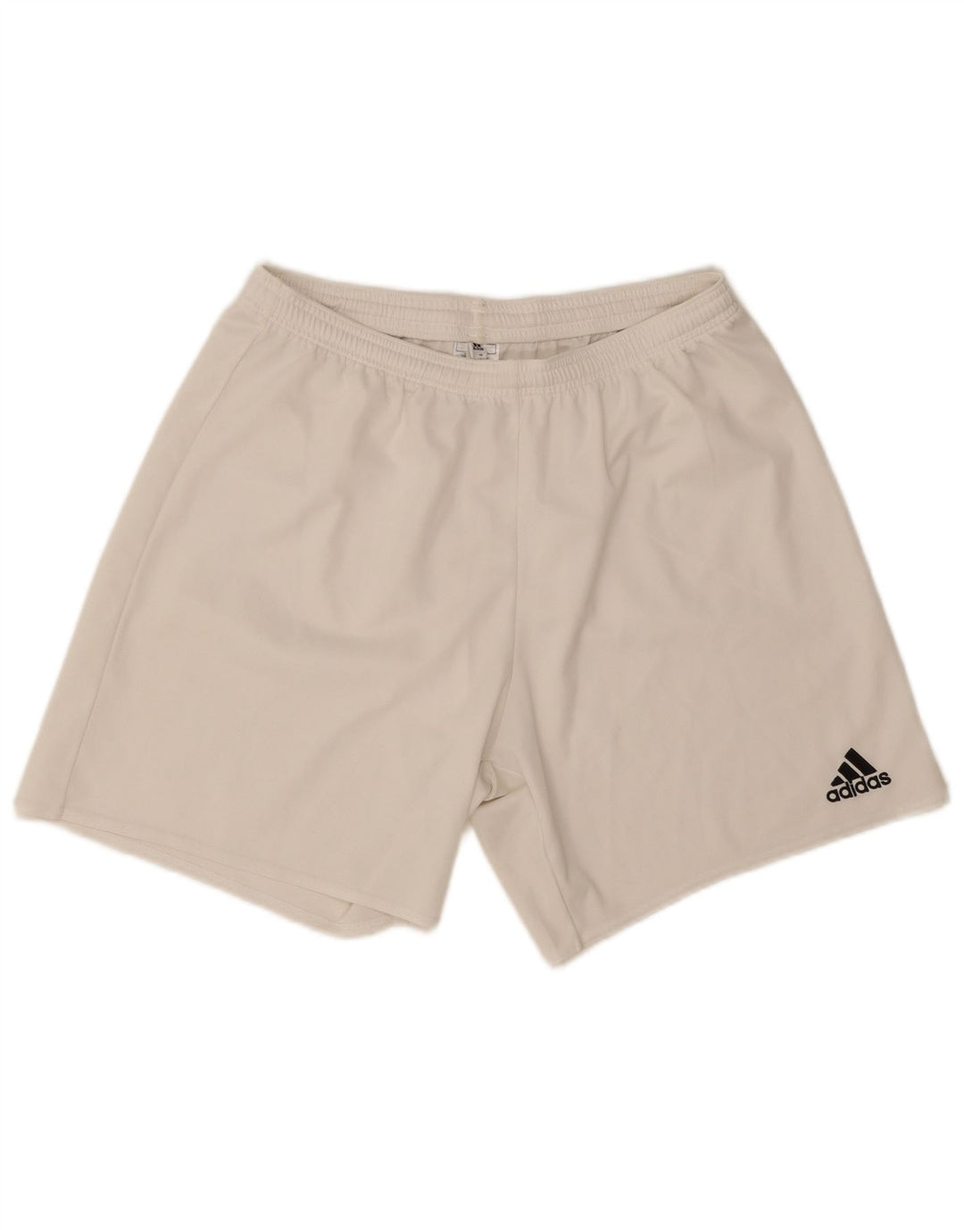 Męskie spodenki sportowe Adidas Aeroready, duże, białe, poliestrowe