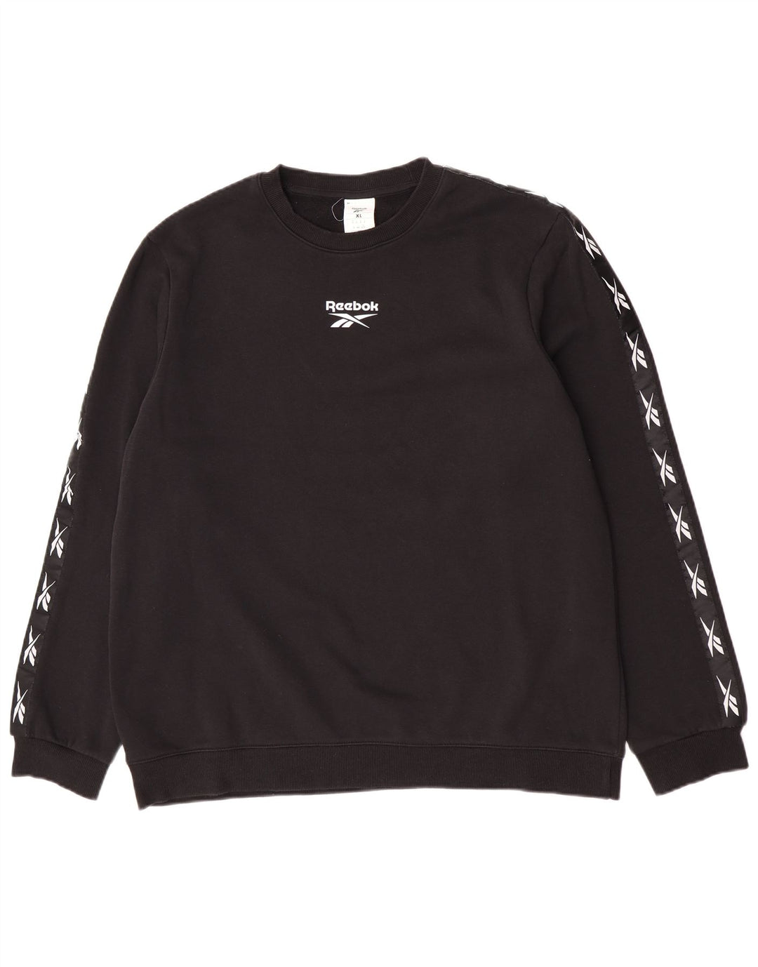 Męska bluza z grafiką Reebok XL, czarna, bawełniana