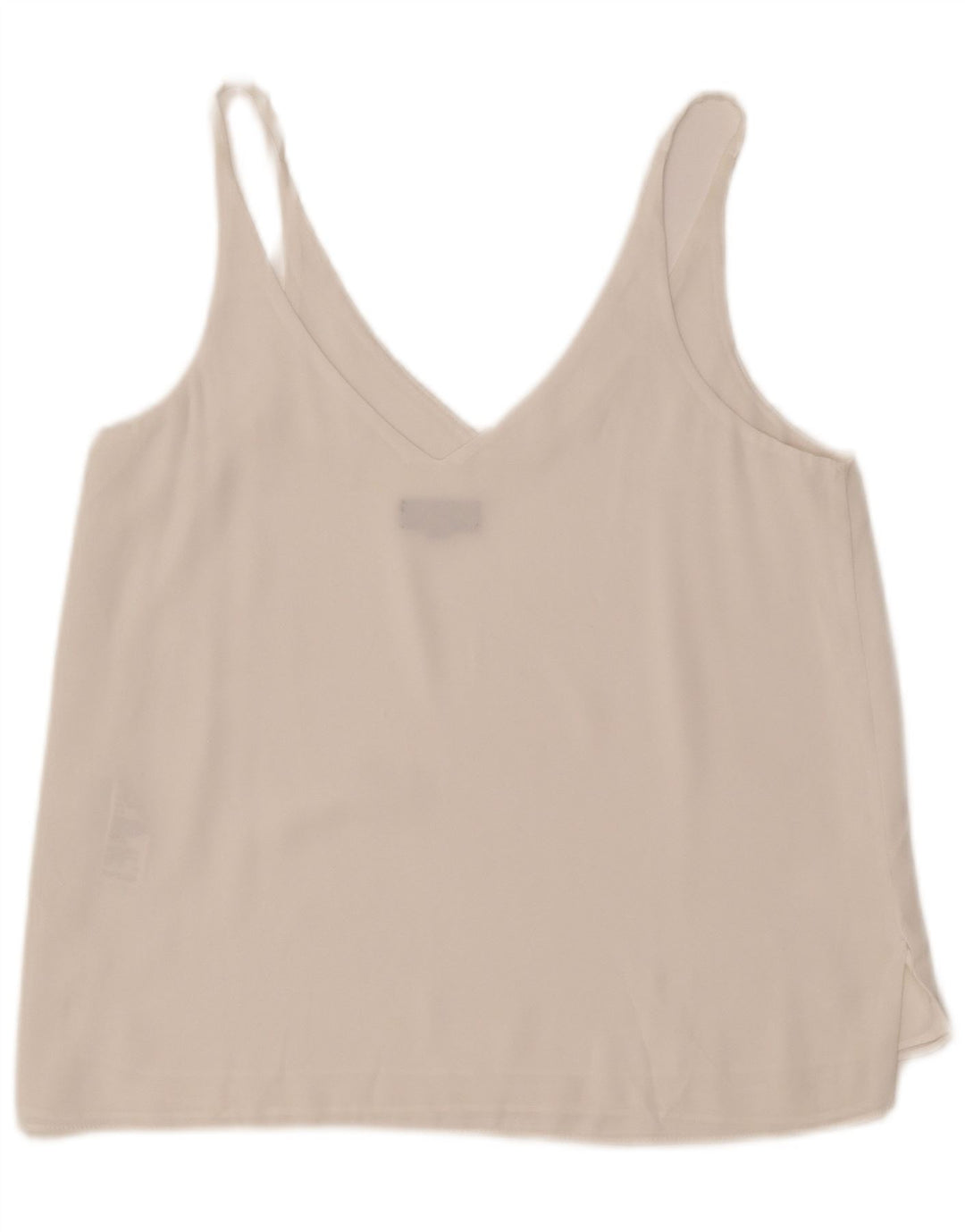 TOPSHOP Womens Cami Top UK 10 Small White Polyester