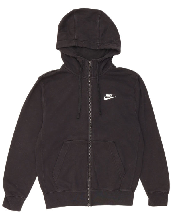 Męski sweter z kapturem i zamkiem błyskawicznym Nike XS, czarna bawełna