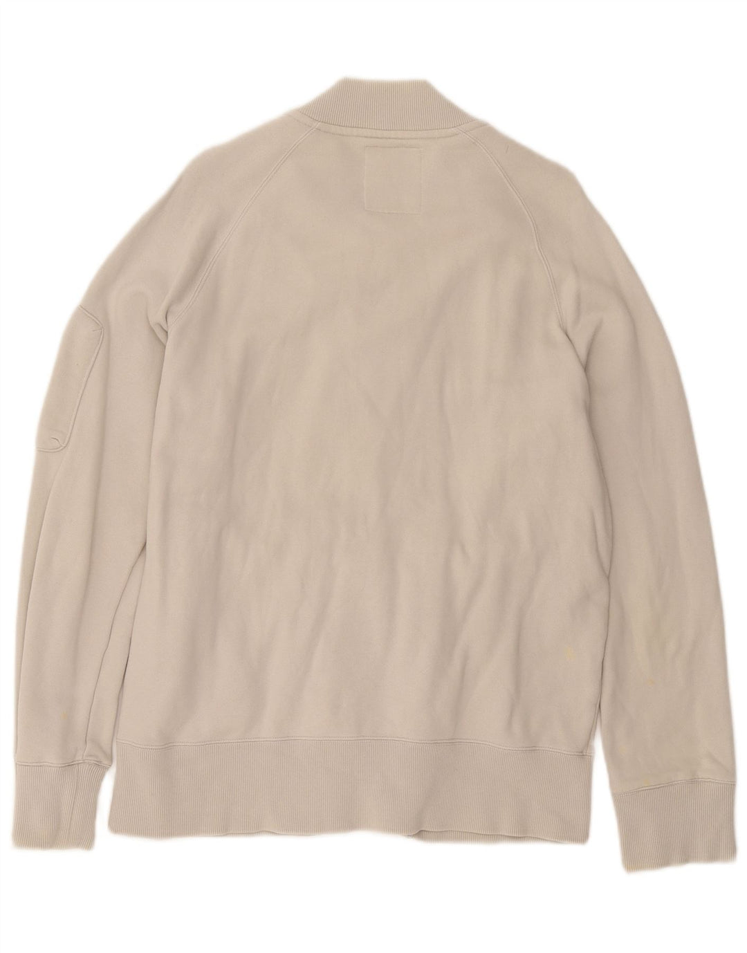 Męska kurtka dresowa Armani Graphic 3XL w kolorze złamanej bieli, bawełniana