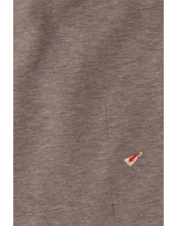 Chłopięcy sweter z kapturem i zamkiem NIKE, rozmiar 12-13 lat, szary, bawełniany