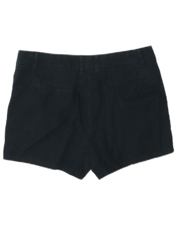 Marks & Spencer Damskie spodenki Chino UK 12 Medium W30 Granatowe, bawełniane