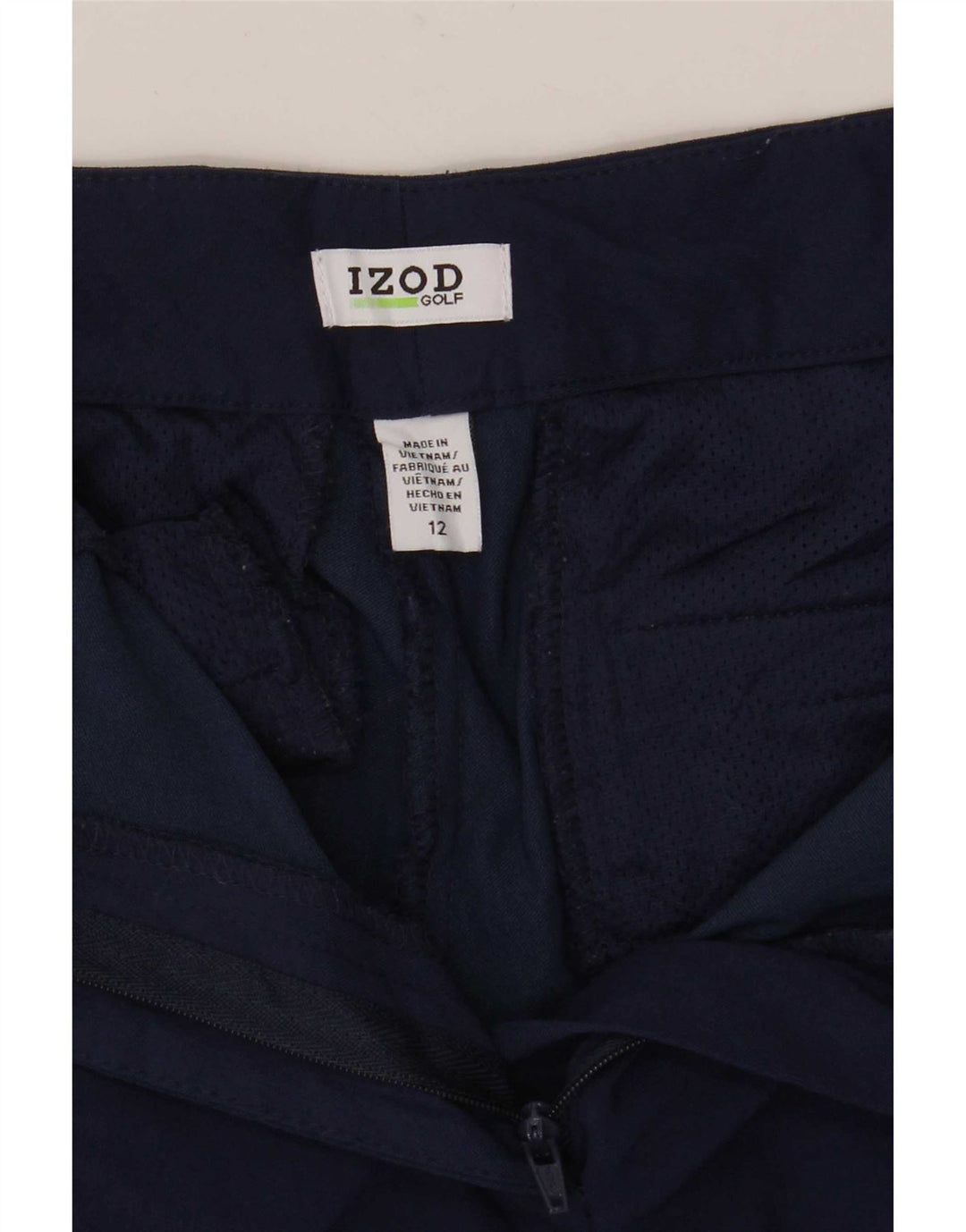 Damskie spodenki Chino Izod US 12 Large W34 Granatowy Rayon