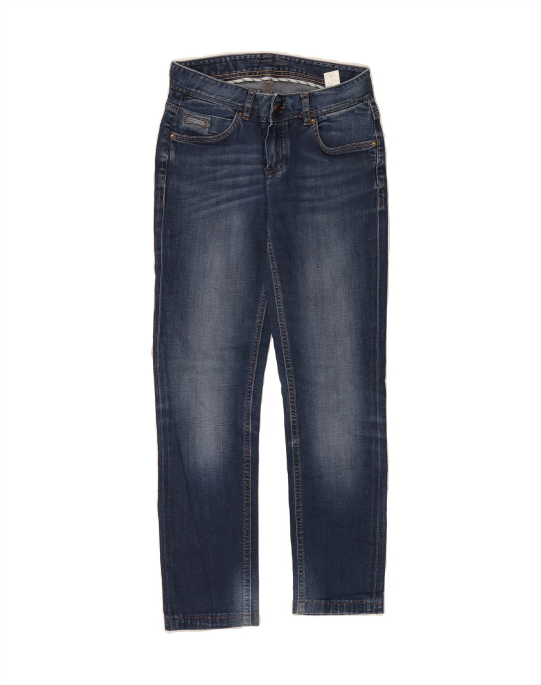 MASSIMO DUTTI Womens Slim Jeans W26 L25 Blue Cotton Vintage Massimo Dutti and Second-Hand Massimo Dutti from Messina Hembry 
