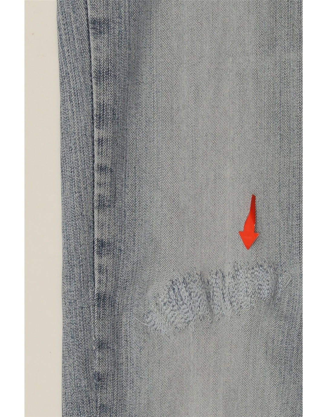 Damskie jeansy LEE Cameron Straight W30 L33 Niebieskie bawełniane