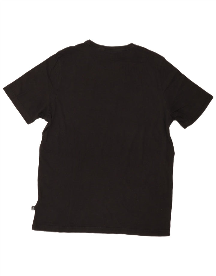 Męski T-shirt PUMA, duży, czarny, bawełniany