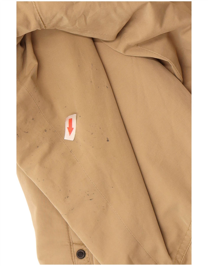 Męska kurtka wiatrówka Bugatti Gore-Tex UK 62 6XL Beżowa bawełna