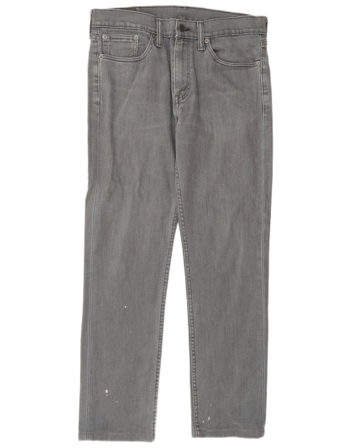 Męskie jeansy LEVI'S 511 Slim W32 L32 Szara bawełna