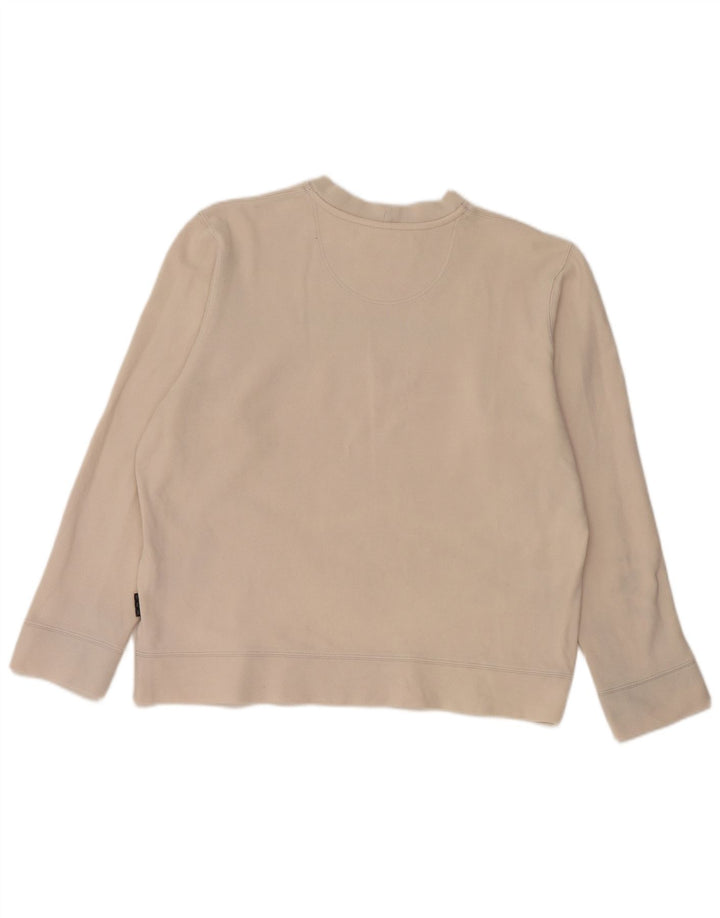 Damska bluza z grafiką SERGIO TACCHINI UK 18 XL Off White