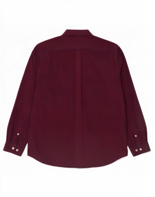 Koszula męska Ben Sherman XL, bawełniana czerwona kratka