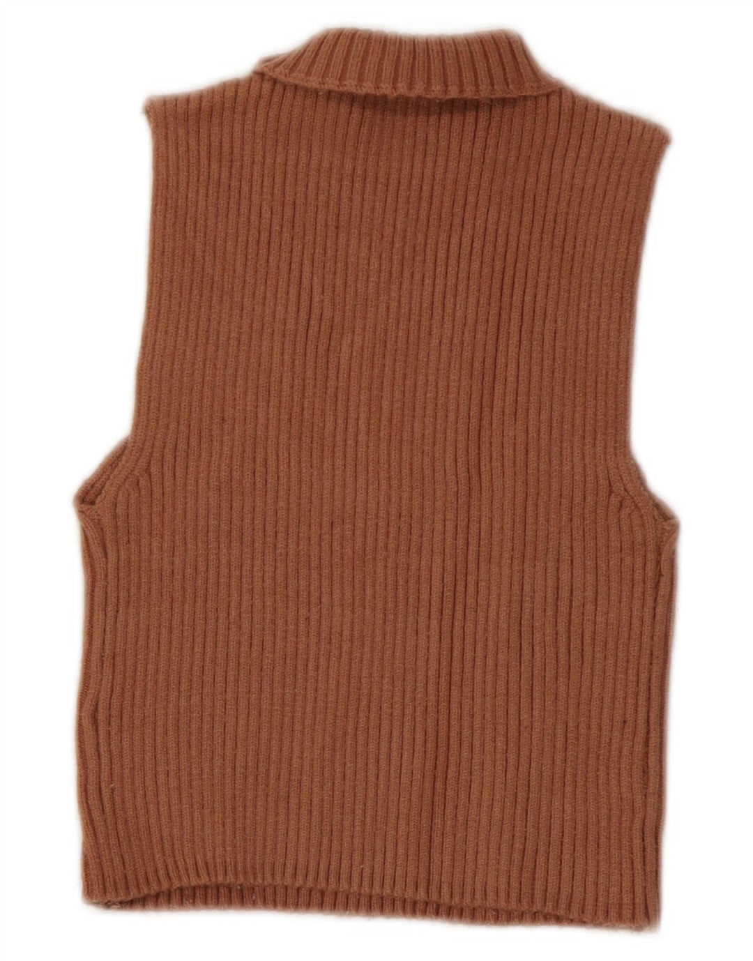 Damski podkoszulek Zara Crop Vest UK 10 Small Brown